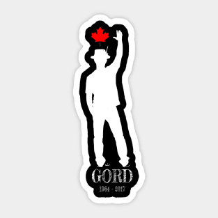 Gord Downie Sticker